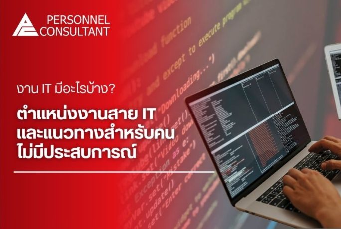 งาน IT มีอะไรบ้าง? รวมตำแหน่งสาย IT และแนวทางสำหรับคนไม่มีประสบการณ์