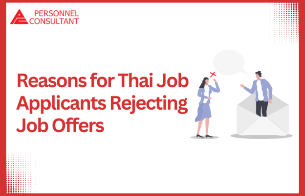 Reasons for Thai Job Applicants Rejecting Job Offers