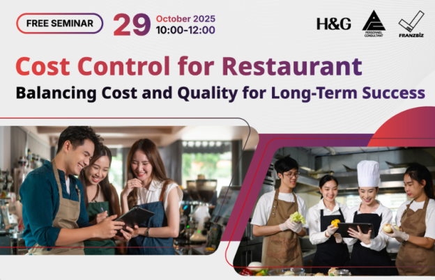 [Free Seminar] Cost Control for Restaurant : Balancing Cost and Quality for Long-Term Success
