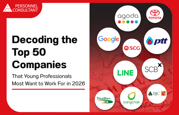 Top 50 Companies in Thailand™ ll That Young Professionals Most Want to Work For in 2026
