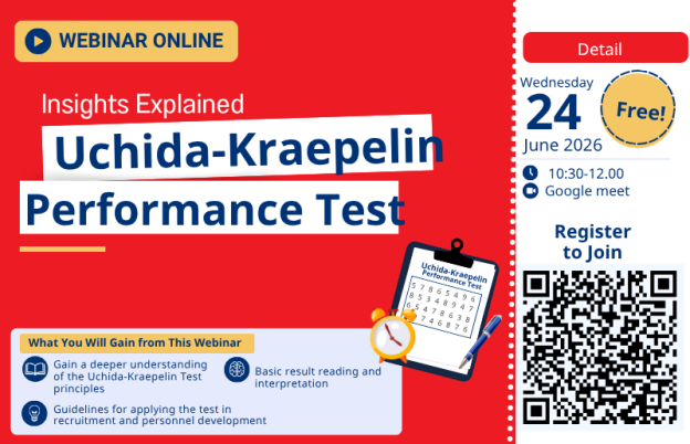HR … Don’t Miss This! Free Webinar : How to Effectively Use the Uchida-Kraepelin Test